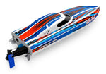 Traxxas Disruptor 26" 4S Brushless V-Hull Race Boat w/ Rapid Right - Blue