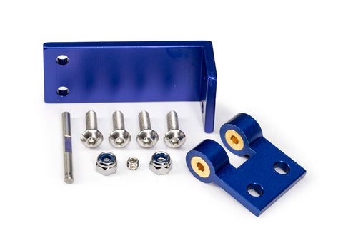 Traxxas Blue Aluminum Rudder Mount w/ Hardware - 10639