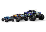 Traxxas Mini Maxx® Brushless 1/16 4WD RTR Monster Truck (Blue) w/TQ™ 2.4Ghz Radio, Battery