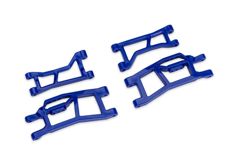 Traxxas Blue WideMaxx Front Upper & Lower HD Suspension Arms - 10725-BLUE