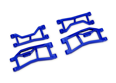 Traxxas Blue WideMaxx Front Upper & Lower HD Suspension Arms - 10727-BLUE