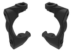 Traxxas Caster Blocks Left & Right Black - 10732-BLK