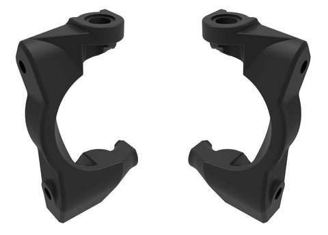 Traxxas Caster Blocks Left & Right Black - 10732-BLK