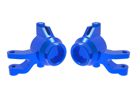 Traxxas Blue Aluminum Steering Blocks (L&R) - 10734-BLUE