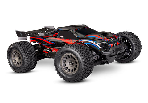 Traxxas Mini XRT® Brushless 1/16 4WD RTR Monster Truck (Red) w/TQi 2.4GHz Radio, Battery & USB-C Charger