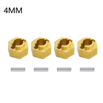 PlatinumRC Traxxas TRX-4M Brass Hub Wheel Extenders