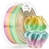PLA Silk Rainbow 1.75mm, 1KG/2.2LB