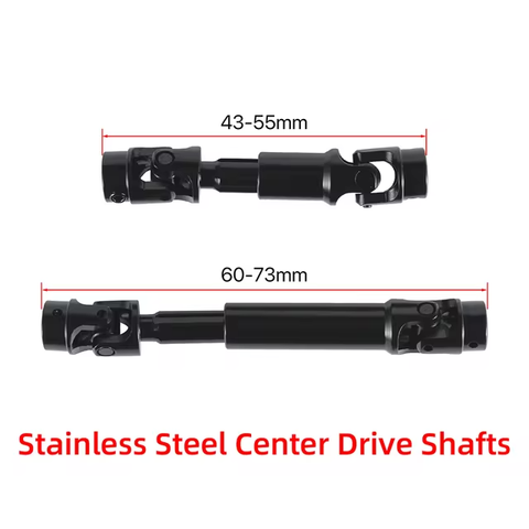 PlatinumRC Stainless Steel TRX-4M Center Driveshafts