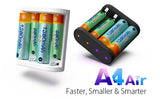 iSDT A4 Air Battery Charger for AA/AAA w/ Bluetooth Connection Function