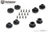 Powerhobby Slayer SC Belted Tires (2) with Removable Hex Wheels