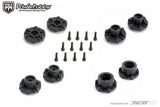 Powerhobby Rockform 1/10 MT Belted Tires (2) with Removable Hexes