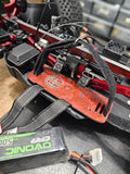 Arrma 6s Off Road Carbon Fiber Battery Tray with Straps