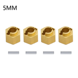 PlatinumRC Traxxas TRX-4M Brass Hub Wheel Extenders