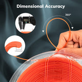 PETG Transparent 1.75mm, 1KG/2.2LB