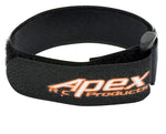 Apex RC 16mm x 200mm HD Rubberized Battery Strap - 5 Pack