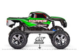 Traxxas Stampede 1/10 Scale 2wd Brushed Monster Truck w/ USB-C - Green