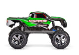 Traxxas Stampede 1/10 Scale 2wd Brushed Monster Truck w/ USB-C - Green