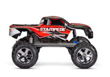 Traxxas Stampede 1/10 Scale 2wd Brushed Monster Truck w/ USB-C - Red