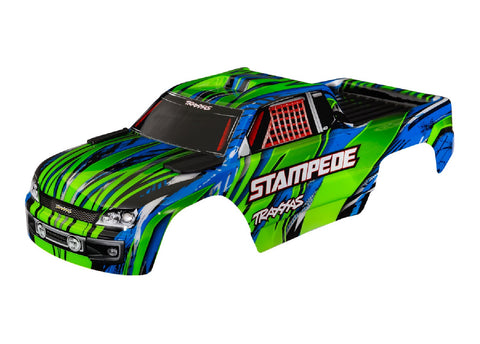 Traxxas Stampede 2WD Clipless Body - Green