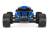 Traxxas Rustler 1/10 Scale 2wd Brushed Stadium Truck w/USB-C - Blue