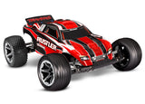 Traxxas Rustler 1/10 Scale 2wd Brushed Stadium Truck w/USB-C - Red