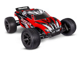 Traxxas Rustler 1/10 Scale 2WD Stadium Truck HD w/USB-C Charger & Battery - RedX