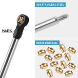 INJORA Stainless Steel High Clearance Links for 1/18 Redcat Ascent-18