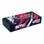 SMC Racing HCL-RS 7.4V 4000mAh 150C LCG Shorty 5MM Bullet Hardcase LiPo ROAR APPROVED