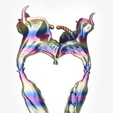 PLA Silk Rainbow 1.75mm, 1KG/2.2LB