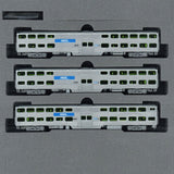 Kato 106-8703 N Scale Gallery Bi-Level Passenger Cars Chicago Metra (3)