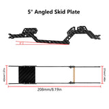 INJORA 5° Angled LCG Carbon Fiber Chassis Kit for 1/18 TRX4M - 4M-38