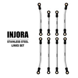 INJORA Stainless Steel High Clearance Links for 1/18 Redcat Ascent-18