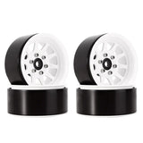 INJORA 1.9" 10-spoke Stamped Steel Beadlock Wheel for 1-10 RC Crawler