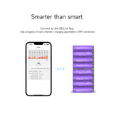 iSDT A8 Air Battery Charger for AA/AAA w/ Bluetooth Connection Function
