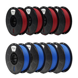 8 x 1kg High Speed PLA Pack - 2 Color Selection (4 per color) - IIID Max & Fremover