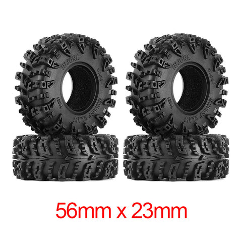 INJORA Swamp Claw 1.0" M/T Tires (4) (56mm/64mm)
