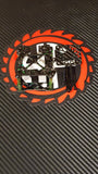 Castle Creations Cobra 6  MMX8S Carbon Fiber Fan Mount