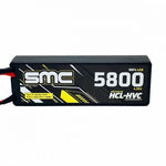 SMC Racing HCL-HVC 11.4V 5800mAh 120C Wired Hardcase LiPo - Traxxas Connector