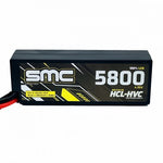 SMC Racing HCL-HVC 15.2V 5800mAh 120C Wired Hardcase LiPo - EC5/IC5/SC5 Connector