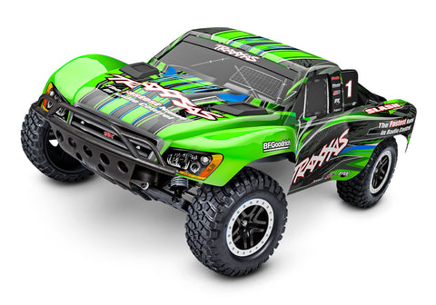 Traxxas Slash 1/10 Scale BL-2S Brushless Electric Short Course Truck - Green