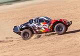 Traxxas Slash 2WD VX3 EHD Clipless 1/10 Scale 4WD Brushless Short Course Truck w/TSM - Red