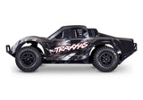 Traxxas Slash 2WD VX3 EHD Clipless 1/10 Scale 4WD Brushless Short Course Truck w/TSM - Black