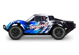Traxxas Slash 2WD VX3 EHD Clipless 1/10 Scale 4WD Brushless Short Course Truck w/TSM - Blue