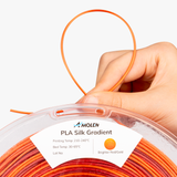PLA Silk Shiny Gradient 1.75mm, 1KG/2.2LB