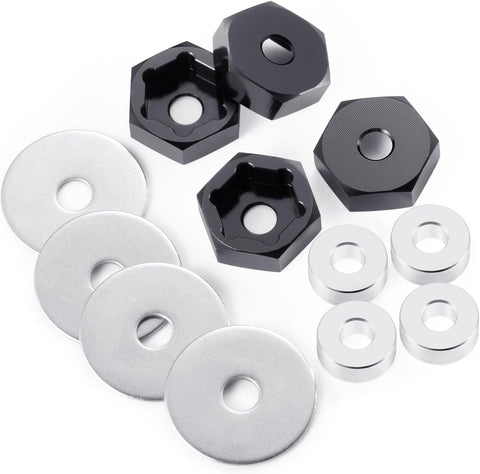 PlatinumRC 12mm to 17mm Wheel Hex Adapters w/ Hardware