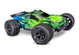 Traxxas Rustler 4x4 VX3 1/10 Scale 4x4 Brushless Stadium Truck w/ Extreme Heavy Duty Kit - Green