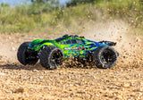 Traxxas Rustler 4x4 VX3 1/10 Scale 4x4 Brushless Stadium Truck w/ Extreme Heavy Duty Kit - Green
