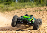Traxxas Rustler 4x4 VX3 1/10 Scale 4x4 Brushless Stadium Truck w/ Extreme Heavy Duty Kit - Green