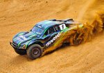 Traxxas Slash 4x4 BL-2S 1/10 Scale 4WD Brushless Short Course Truck - Green