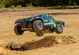 Traxxas Slash 4x4 Ultimate 1/10 Scale 4WD Brushless Pro Short Course Race Truck - Green